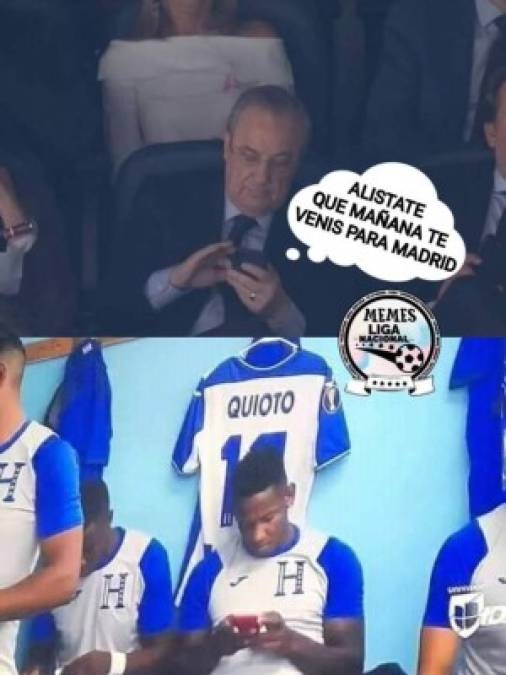 Con memes destrozan a Romell Quioto por usar el celular antes del partido ante Jamaica