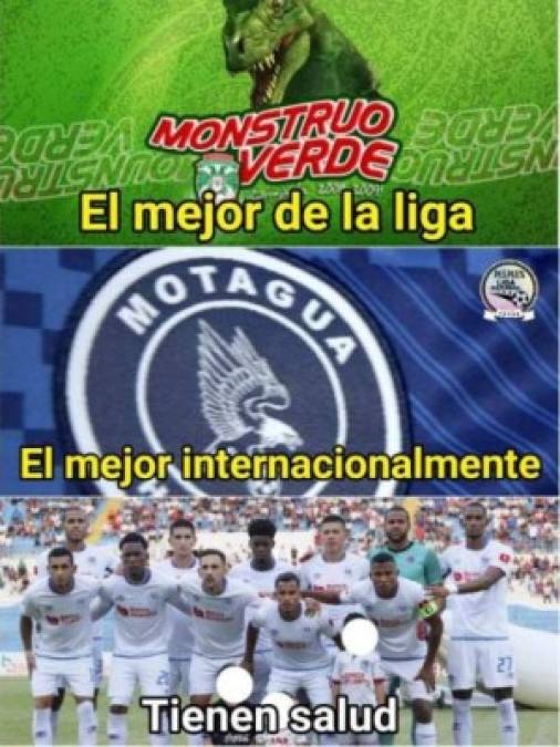 Motagua es víctima de memes tras perder ante Olimpia con doblete de Benguché