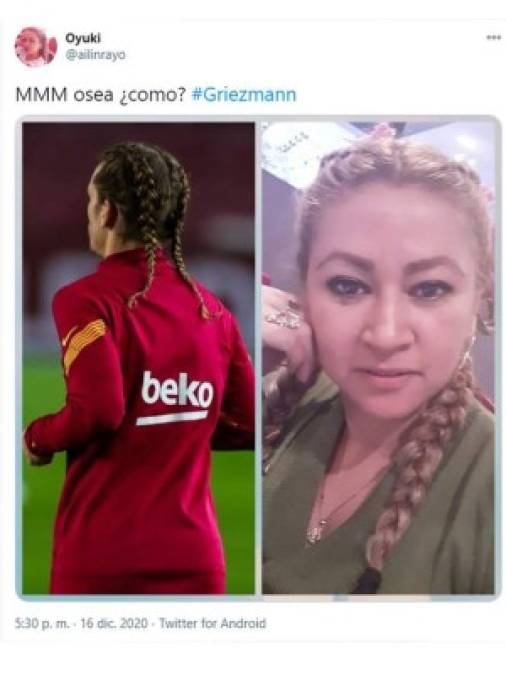 La Chilindrina y Jar Jar Binks: los memes que dejó el look de Antonie Griezmann