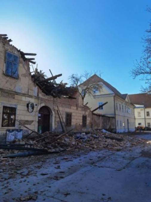 Muertos, heridos y severos daños: El saldo del potente sismo en Croacia (FOTOS)