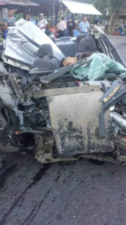 Un muerto y heridos en dos fatales accidentes en Honduras