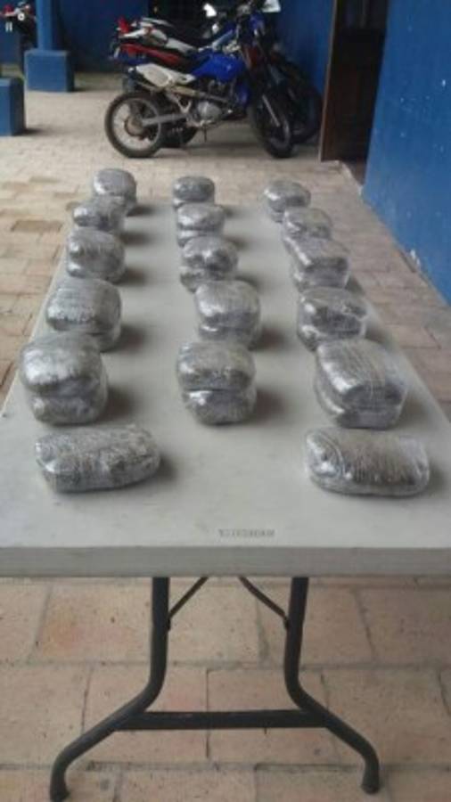 Honduras: Mujer de 52 años es detenida en posesión de 32 libras de supuesta marihuana
