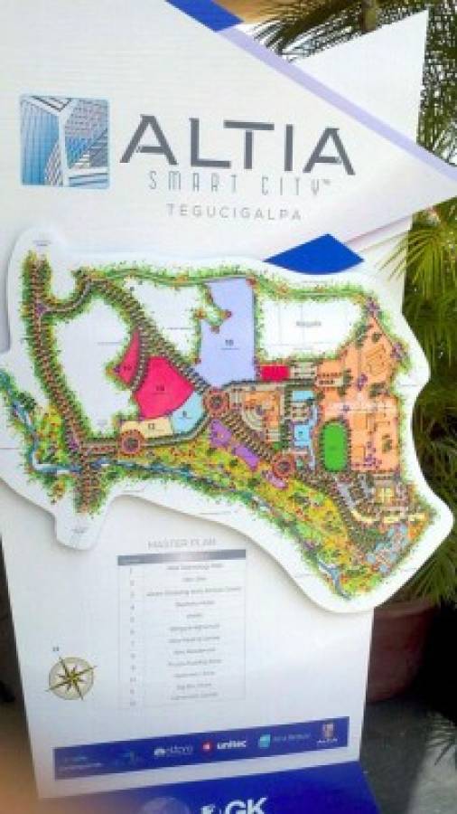 Colocan primera piedra de ciudad inteligente en Tegucigalpa