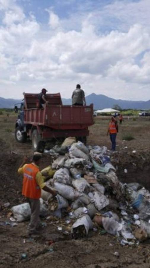 Construyen relleno sanitario en Santa Ana de Yusguare
