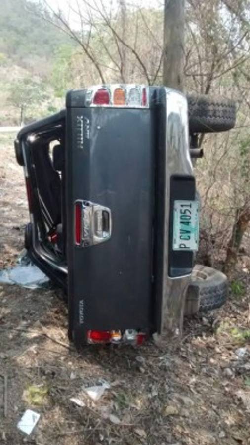 Muere niña en accidente en la carretera de Santa Rosa a Gracias