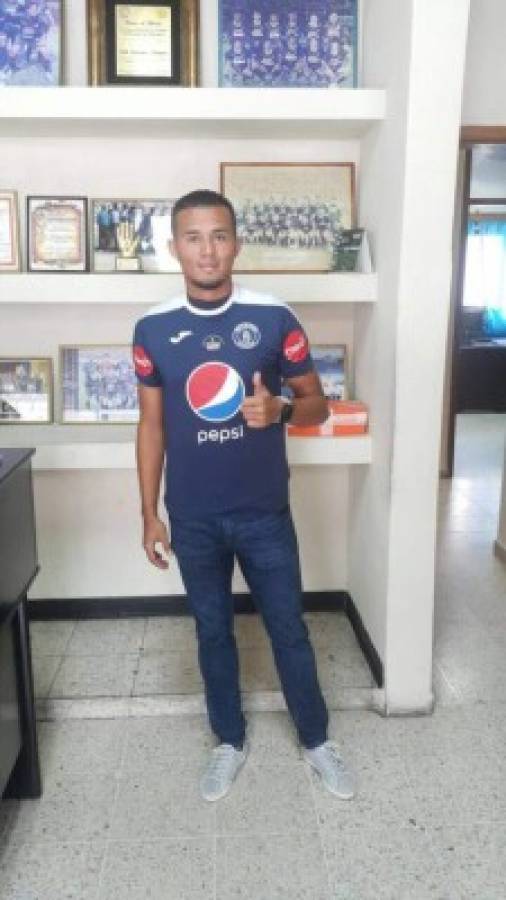Walter Martínez: 'A la afición de Motagua le digo que voy a darlo todo por ganarme un puesto”