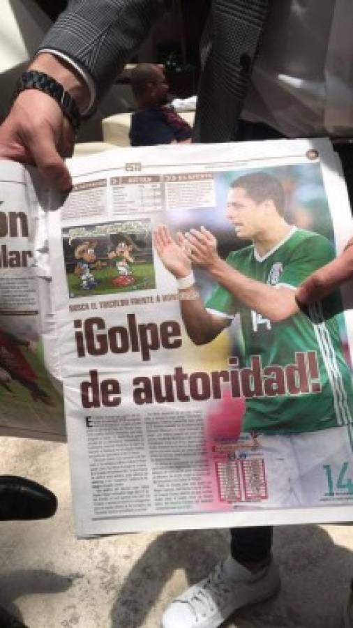 Diarios mexicanos a puro Draft; pero recuerdan el 'Aztecazo' de Honduras en 2013