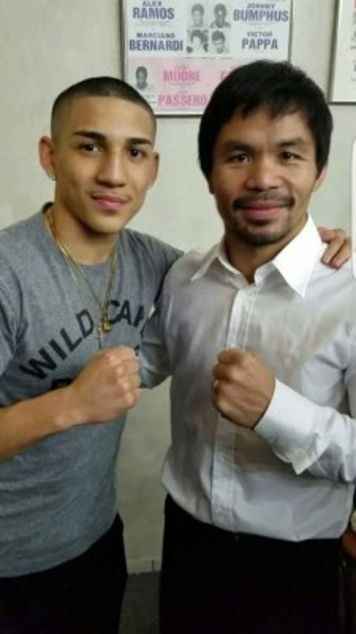 El boxeador Teófimo López: 'Yo voy a poner muy en alto a Honduras”