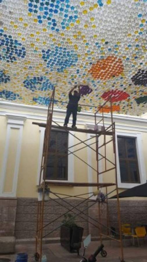 Ante la pérdida de la vistosidad se ha decidido realizar labores de mantenimiento, foto Edras Torres / EL HERALDO.