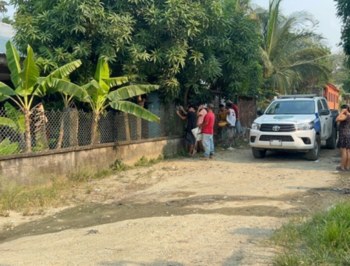 Autoridades policiales llegaron hasta la vivienda de Barahona, donde encontraron su cuerpo sin vida.