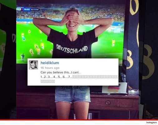 Modelos tienen su corazón que sufre por el futbol