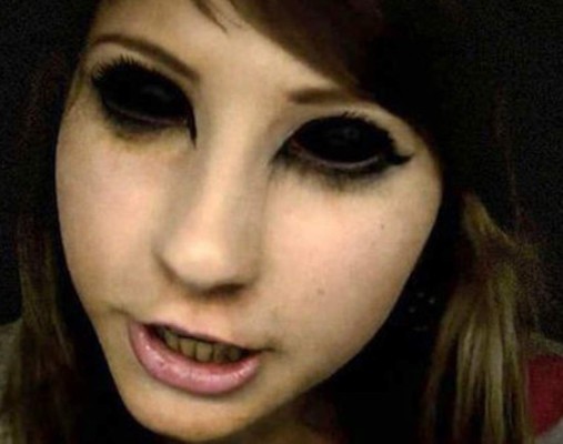 La niña ojos negros