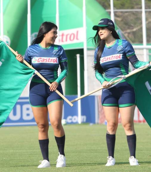 No se mira por TV: atractivas motagüenses imponen presencia en el Carlos Miranda