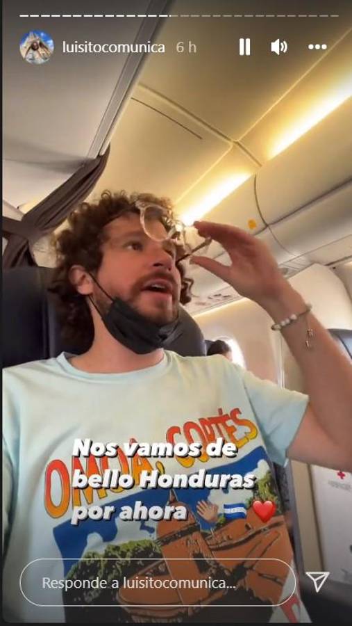 Luisito Comunica se sorprende por un pescado y se despide de Honduras