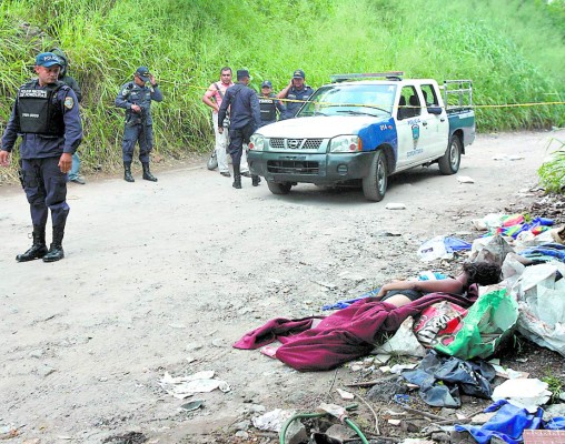 Honduras: Envuelto en cobija dejan un cadáver