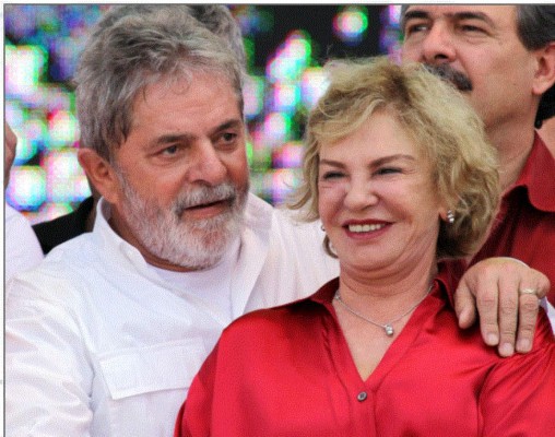 Esposa de expresidente brasileño Lula declarada con muerte cerebral
