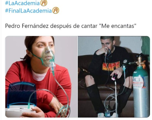 Pedro Fernández blanco de memes por su rostro y voz en La Academia