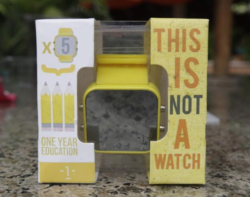 Un colorido reloj que cambia vidas