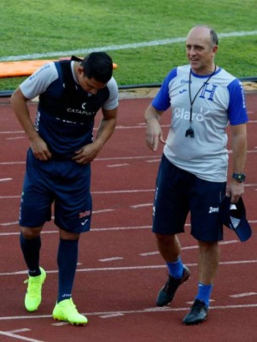 FOTOS: El entrenamiento de la Selección de Honduras a seis días del amistoso contra Ecuador