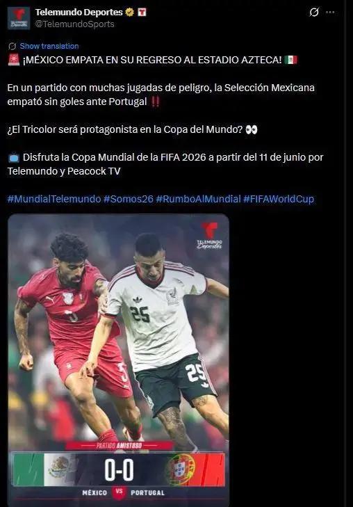 La reacción de la prensa luego del resultado de México ante Portugal: Una vergüenza