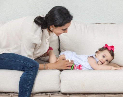 Mira las tiernas fotos de la hija de Atenas Hernández