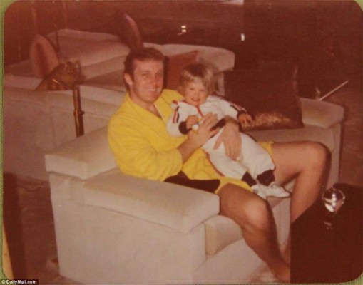 Revelan las fotos más íntimas de Donald Trump