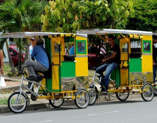 ¿Llegarán a popularizarse en Honduras las 'bicitaxis'?