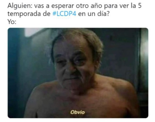 Los memes que dejó el estreno de la temporada 4 de La Casa de Papel