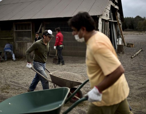 Calbuco causa estragos en unas de las zonas más ricas de Chile