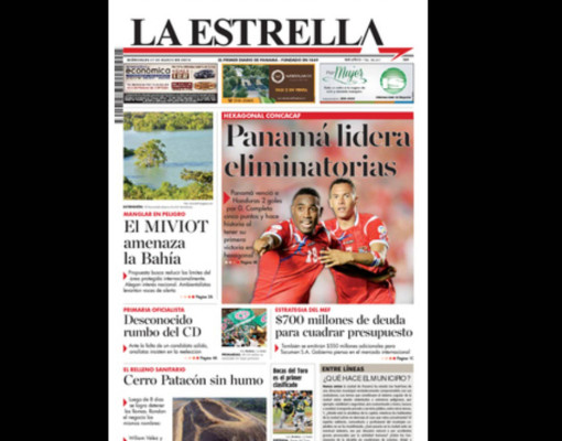 Histórica victoria de Panamá ante Honduras