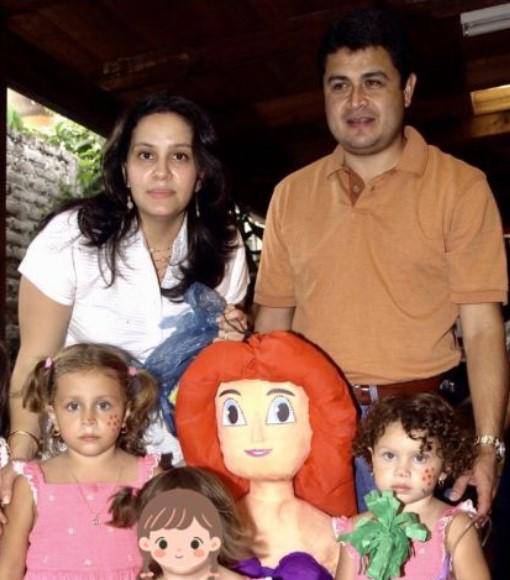 Las hijas de Juan Orlando Hernández, así han cambiado con el paso de los años