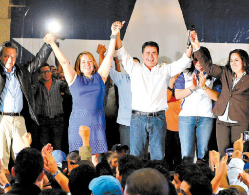 Anduray, Barnica y Loreley reconocen triunfo de JOH