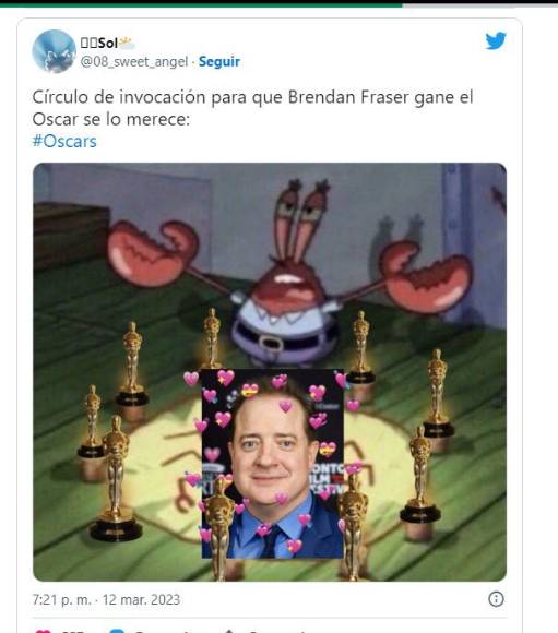 Imperdibles y divertidos: los memes de los Premios Oscar 2023