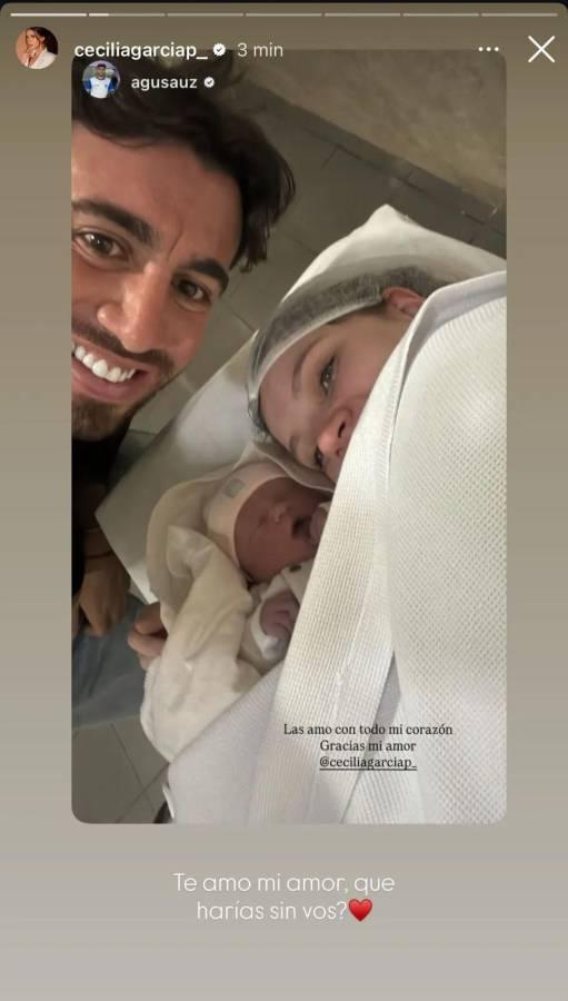 Auzmendi comparte imagen de su hija con Cecilia García, hondureña que reveló cómo se conocieron