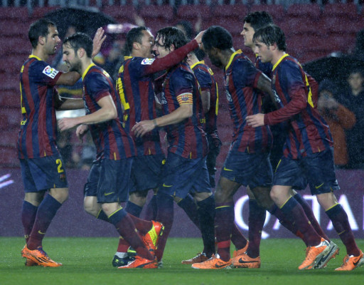 Barça aplasta al Levante y pasa a semifinales de Copa