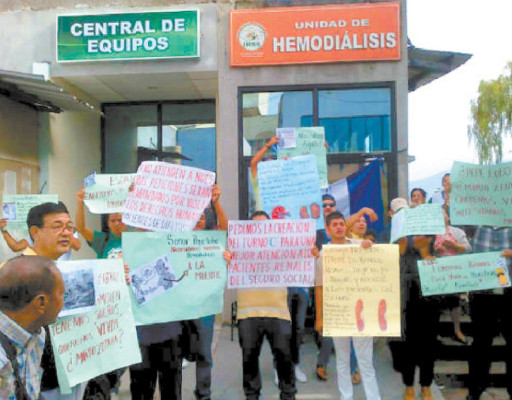 Pacientes renales piden crear el turno C