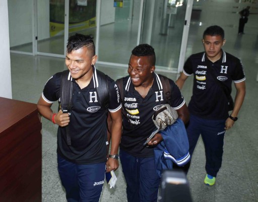 La selección de Honduras ya está en Florida, Estados Unidos