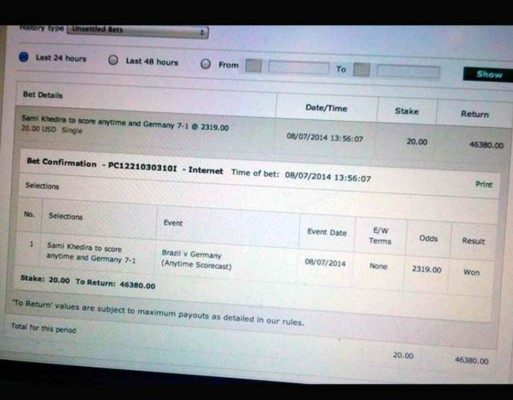 La aficionada brasileña que apostó que Brasil perdía 1-7