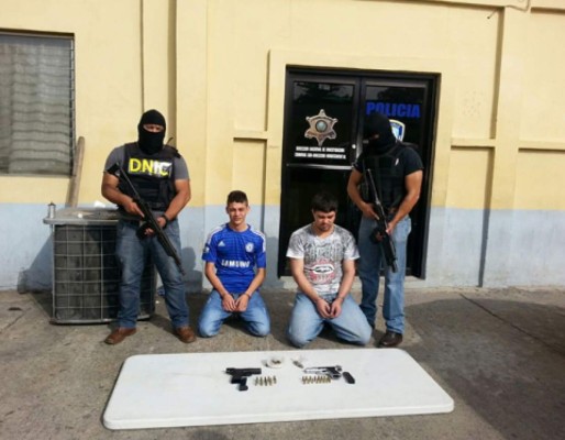 Capturan a dos presuntos integrantes de la MS-13