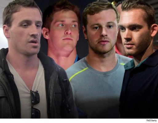 Nadadores de EEUU vandalizaron gasolinera y no fueron robados: policía de Rio&nbsp;&nbsp;