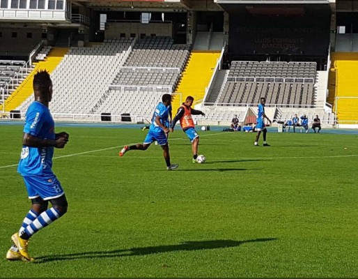 Así fue el primer entrenamiento de la Selección de Honduras en España, previo al duelo contra Emiratos Árabes Unidos