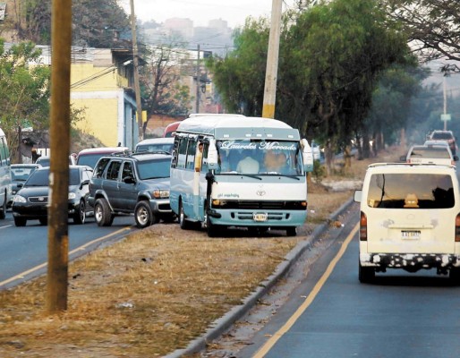 Hasta 40 minutos tarda un conductor en llegar a su destino en Tegucigalpa