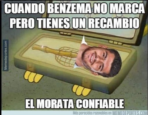 Memes del empate del Real Madrid y Legia Varsovia