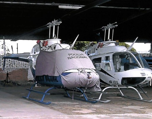 Halcón 1 y Halcón 2 vigilarán Tegucigalpa
