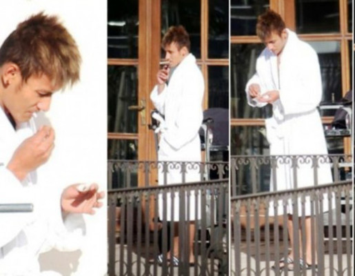 Fotos de 'Neymar' fumando enciende polémica