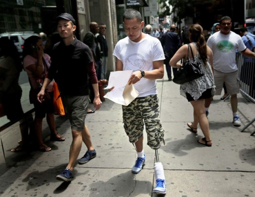 Hondureños amputados cuentan su historia en EE UU