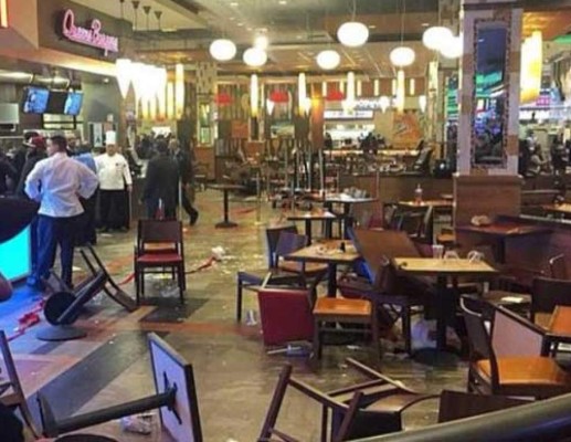 Brutal y masiva pelea en casino de NY