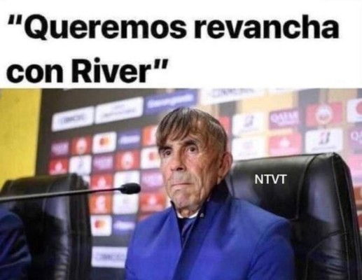 Memes tras derrota de Boca ante River y la inundación de papelitos