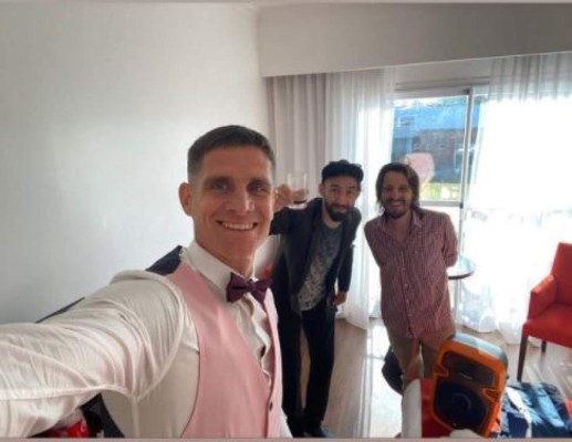 En fotos: Así fue la suntuosa boda del portero de Motagua, Jonathan Rougier en Argentina&nbsp;&nbsp;