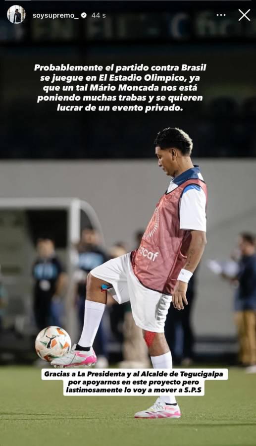 Partido de tiktokers de Honduras ante Brasil cambia de sede ¡ya no será en Tegucigalpa!